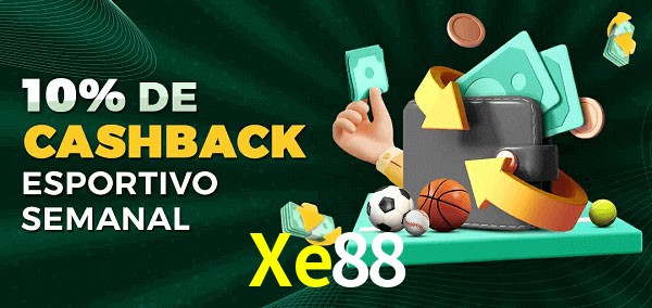 10% de bônus de cashback na Xe88